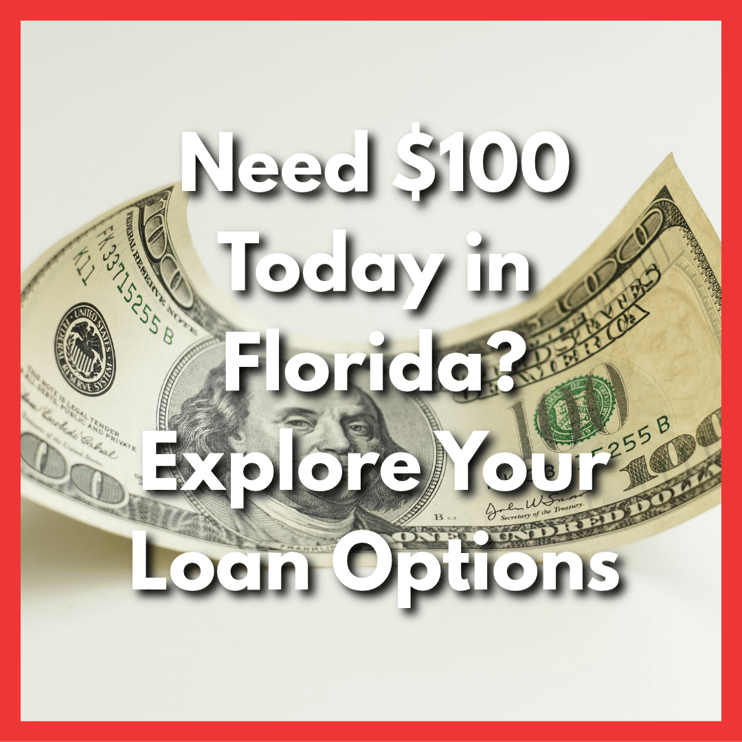 $100 from a cash advance in Florida