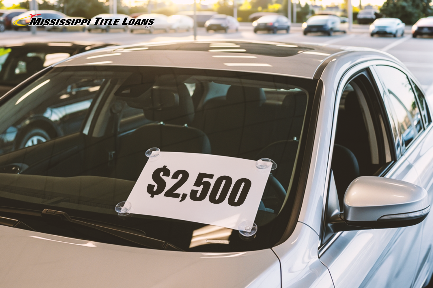 car with a $2,500 price tag
