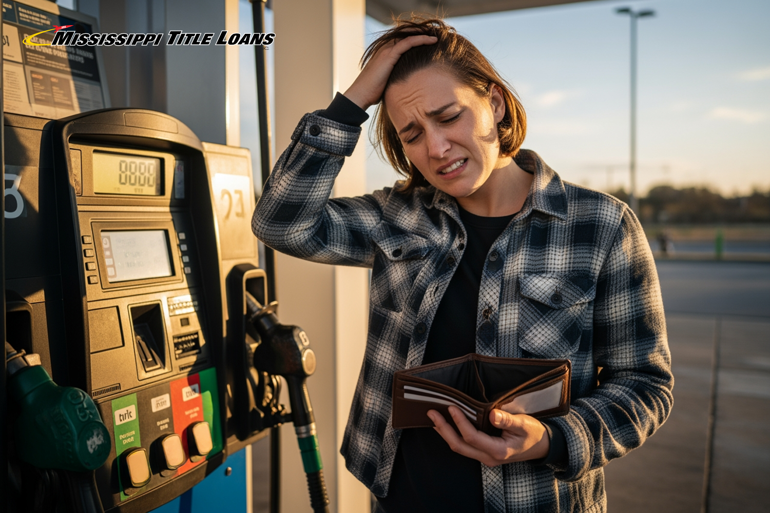 woman needs help paying for gas