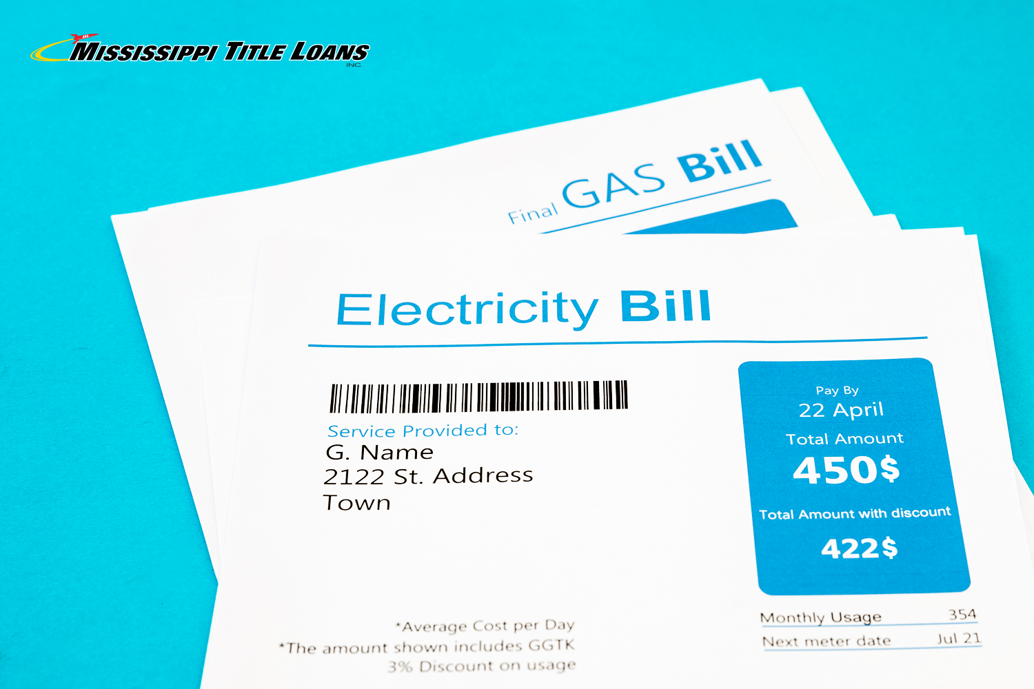 paying for expensive electricity bills with Mississippi loans