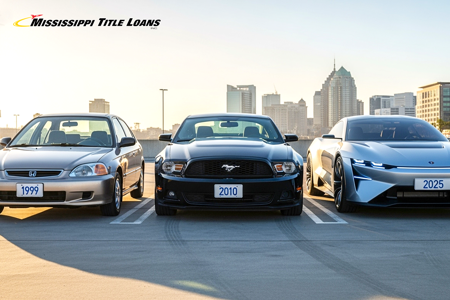 cars that display year that affects title loan value
