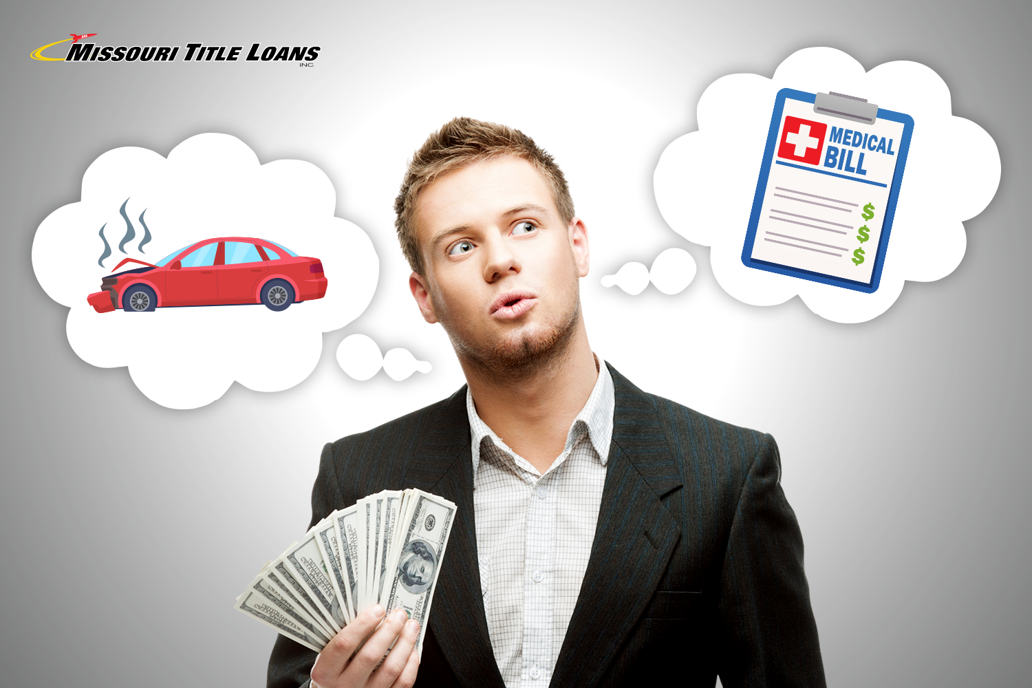 man considers smart uses for title loans