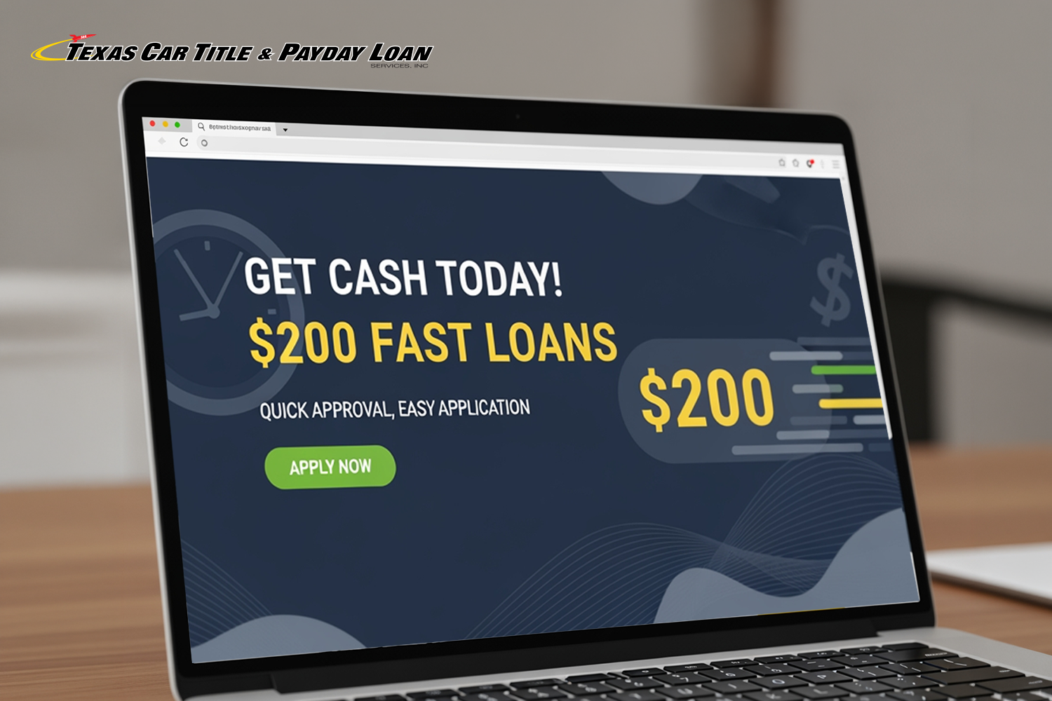 getting approved for a $200 emergency loan online from title loan