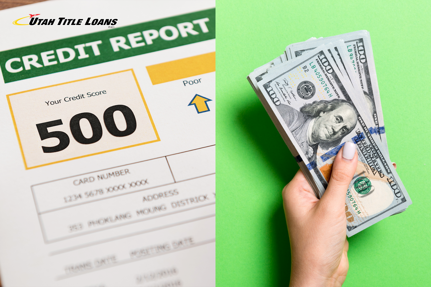 holding cash from an installment loan for bad credit