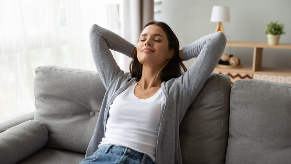 woman got financial stress relief