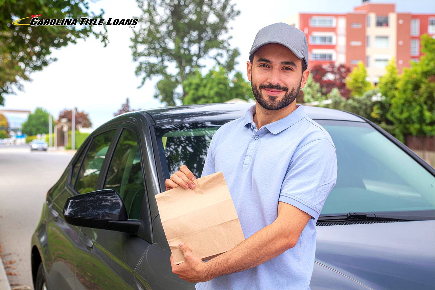 gig worker using car for title loan