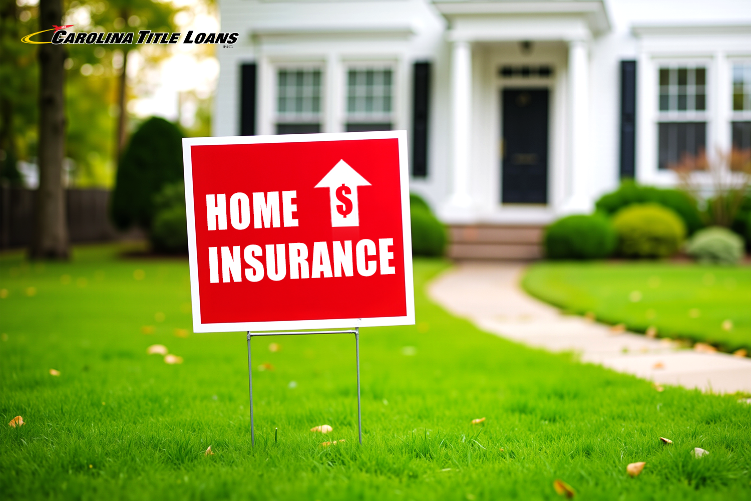 sign showing SC home insurance increases
