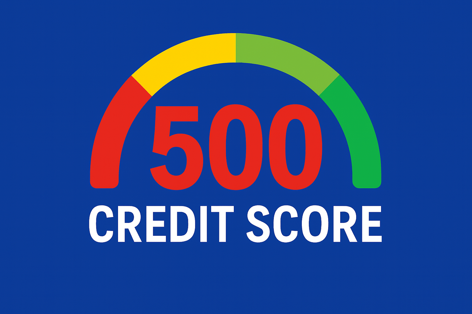 500 credit score loan icon