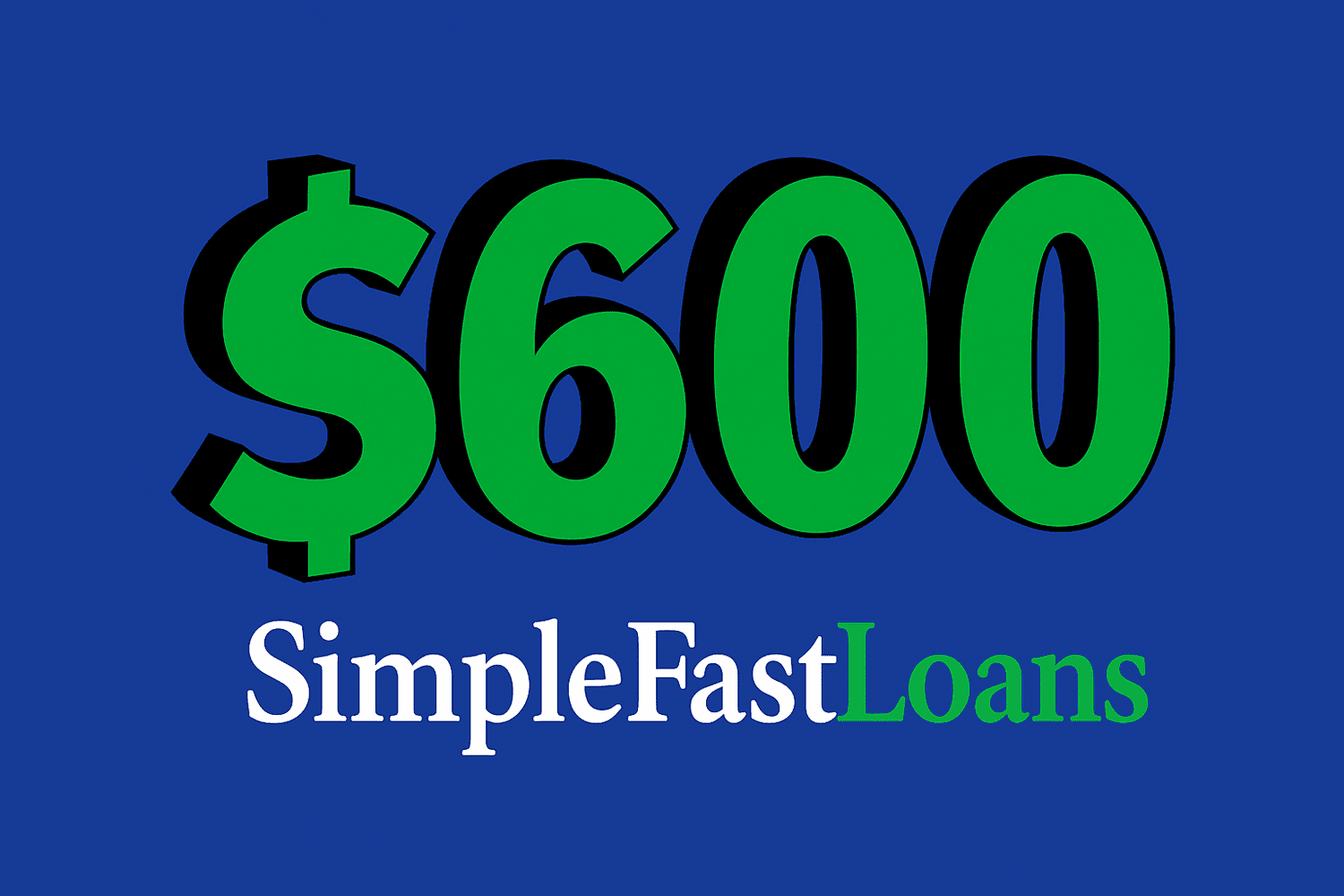 600 loan through Simple Fast Loans