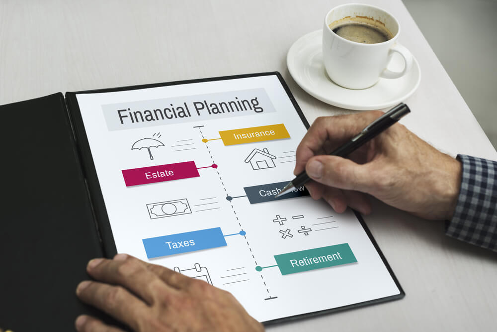 Monthly financial planner