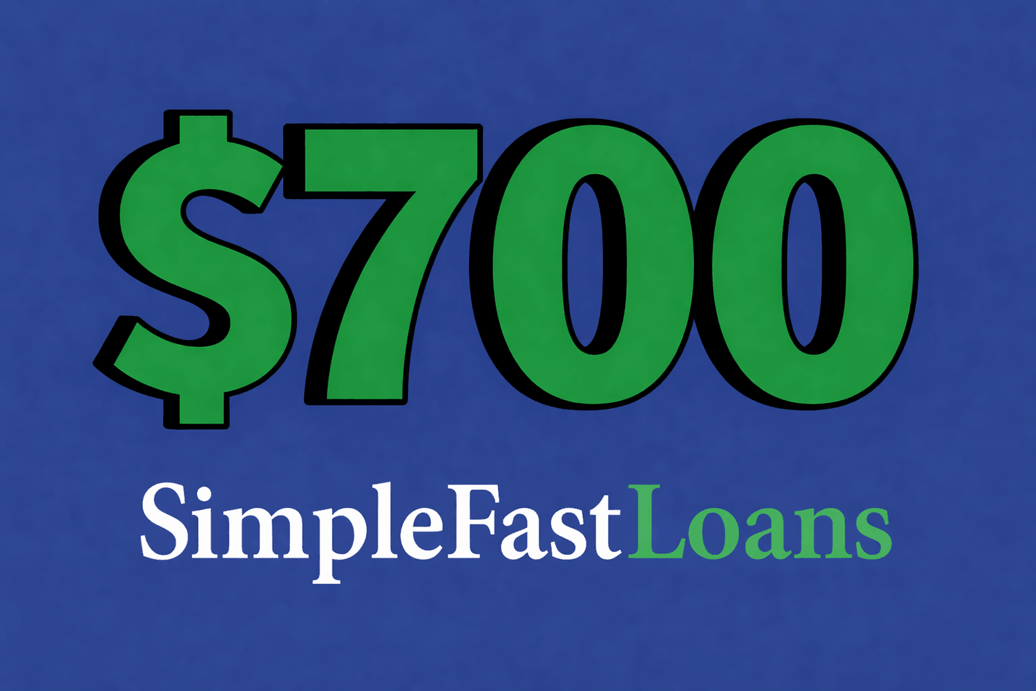 700 dollar loan offered by Simple Fast Loans