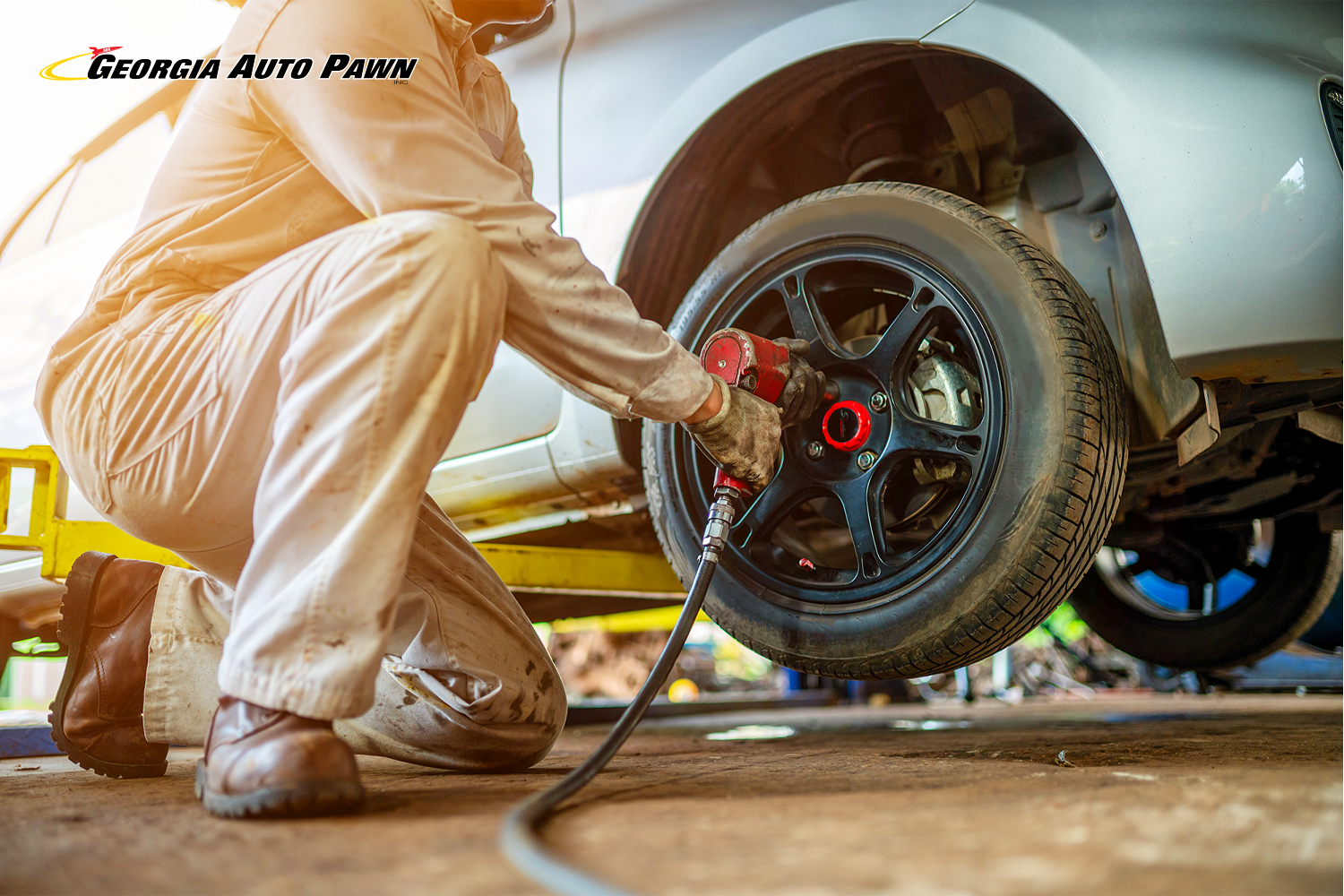 paying for tire replacement with a title pawn