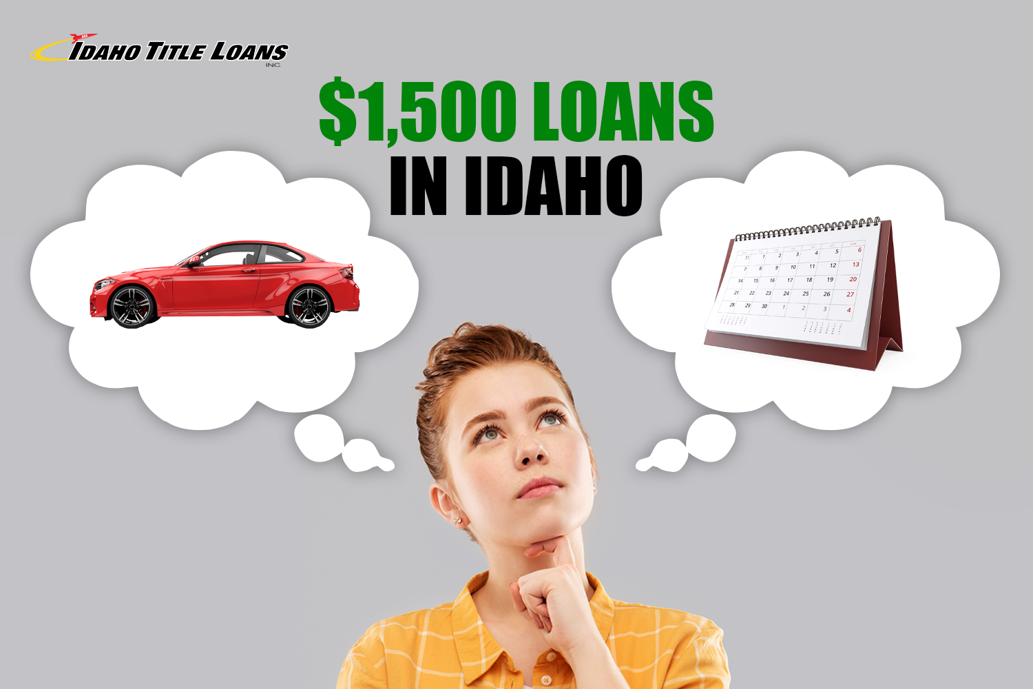 woman considers $1,500 loan options