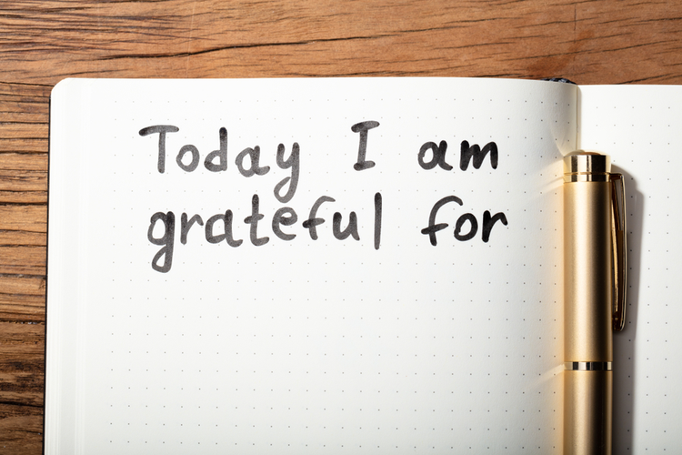 being grateful