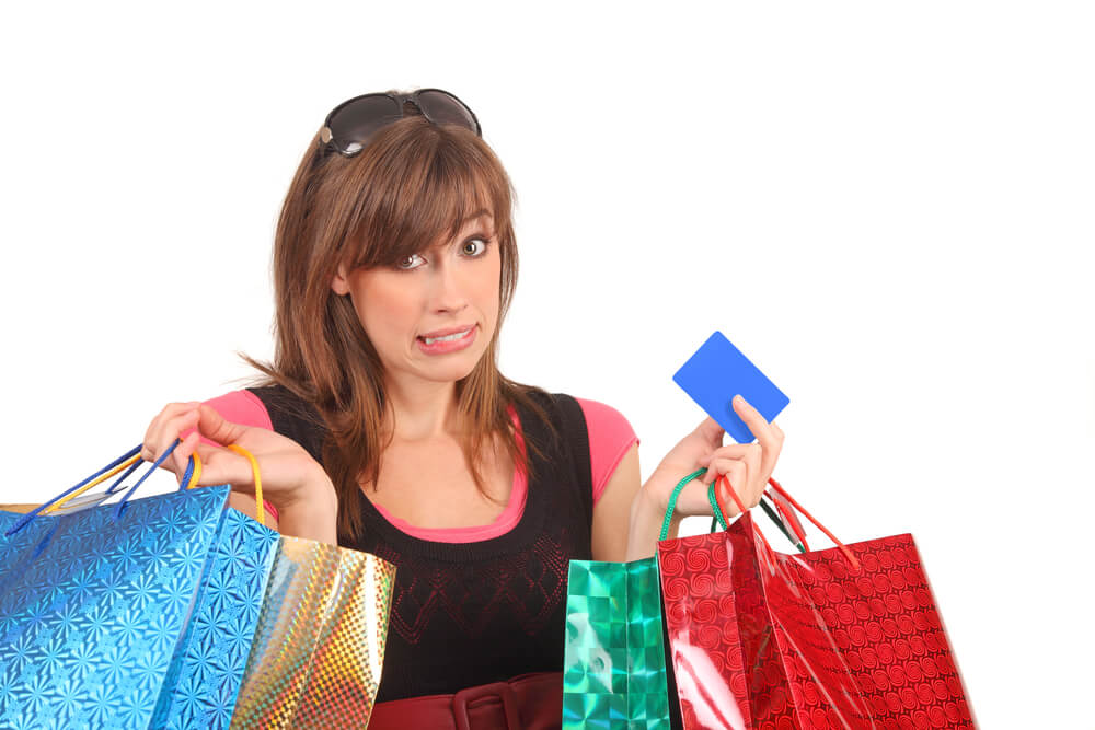 woman not knowing reasons for overspending problems