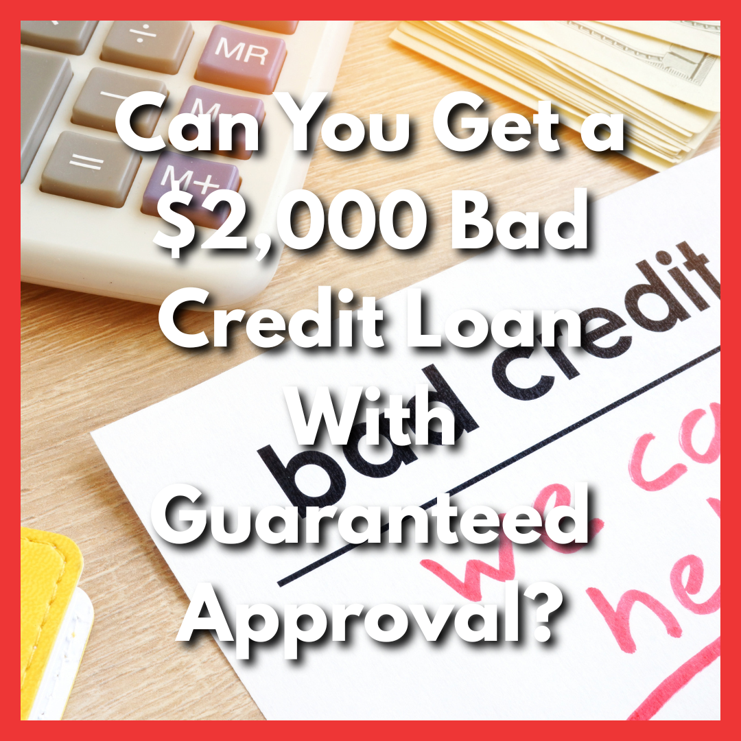 bad credit we can help