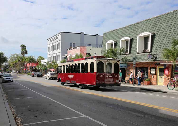 visit the antique row and enjoy the historical shops