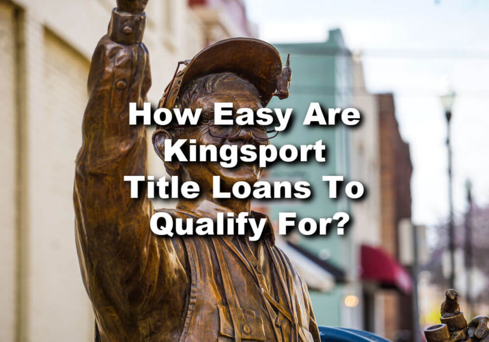 The famous birdwatcher statue in Kingsport, TN points to how to receive Kingsport title loans.