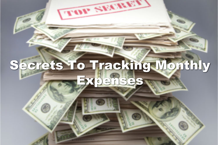 tracking monthly expenses