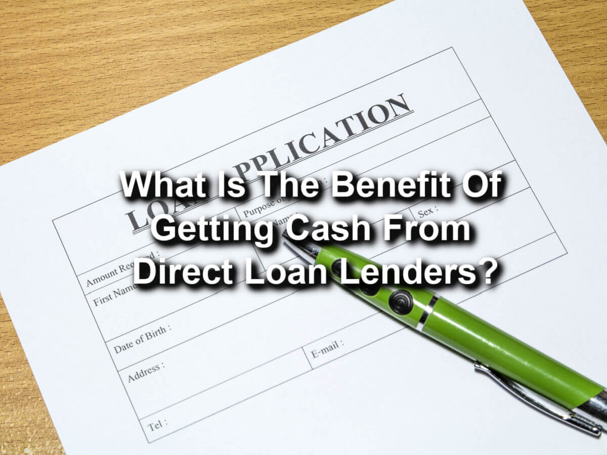 loan application for direct loan lender