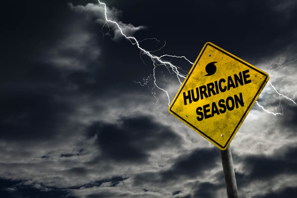 hurricane season sign