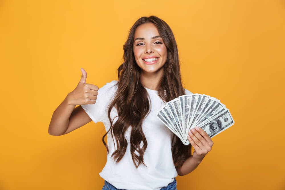 woman got title loan cash