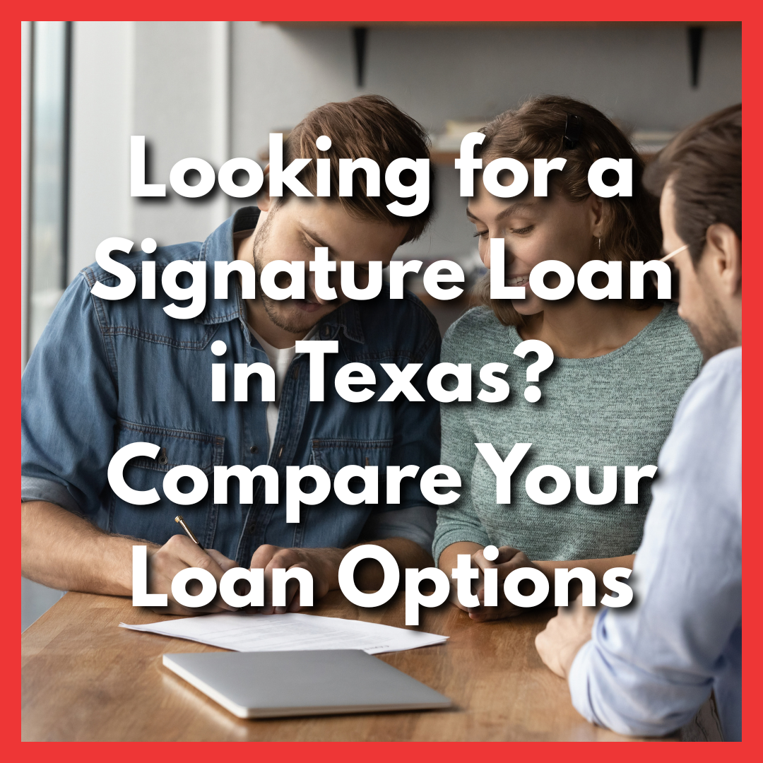 couple signing a contract for personal loan representative