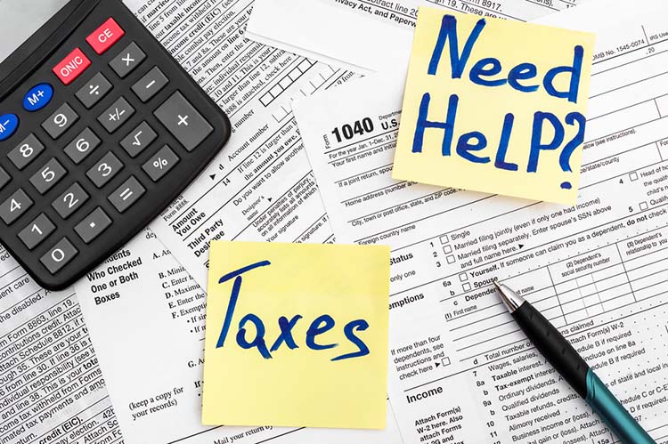 help paying taxes