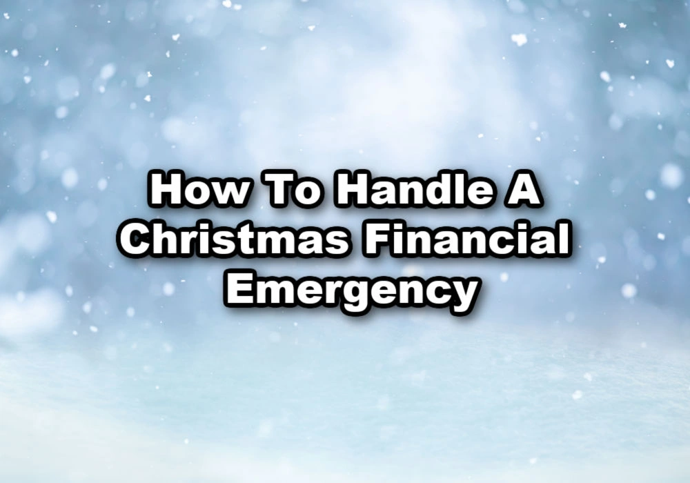 Heavy snow storms can cause a Christmas financial crisis.