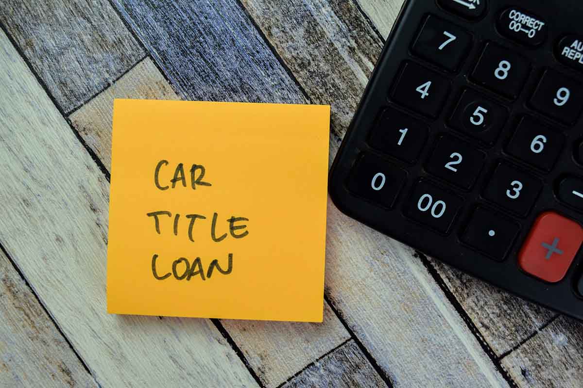 car title loan note