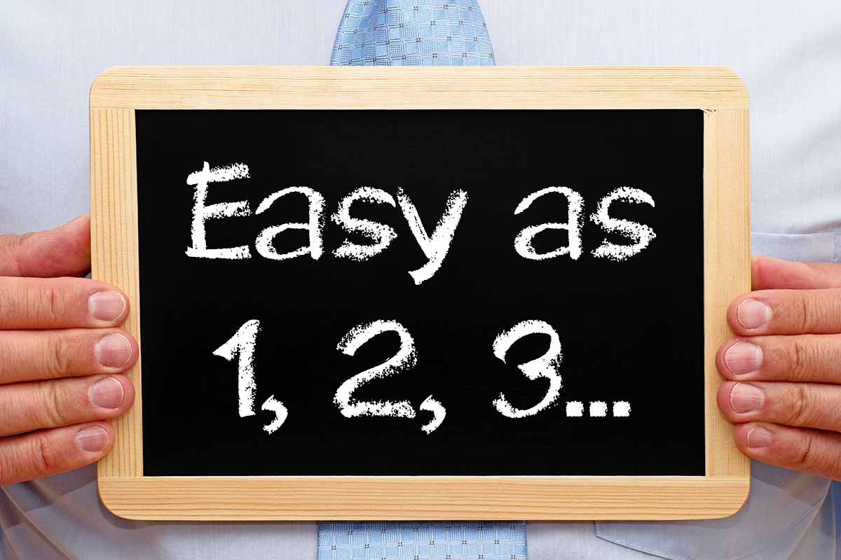 easy as 1 2 3 sign for title loans