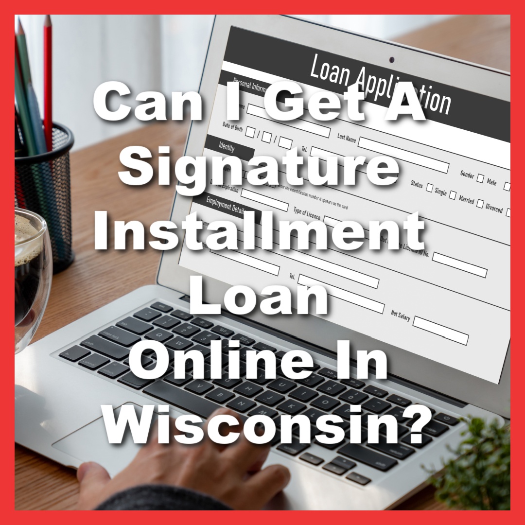 filling out loan application for installment loans online