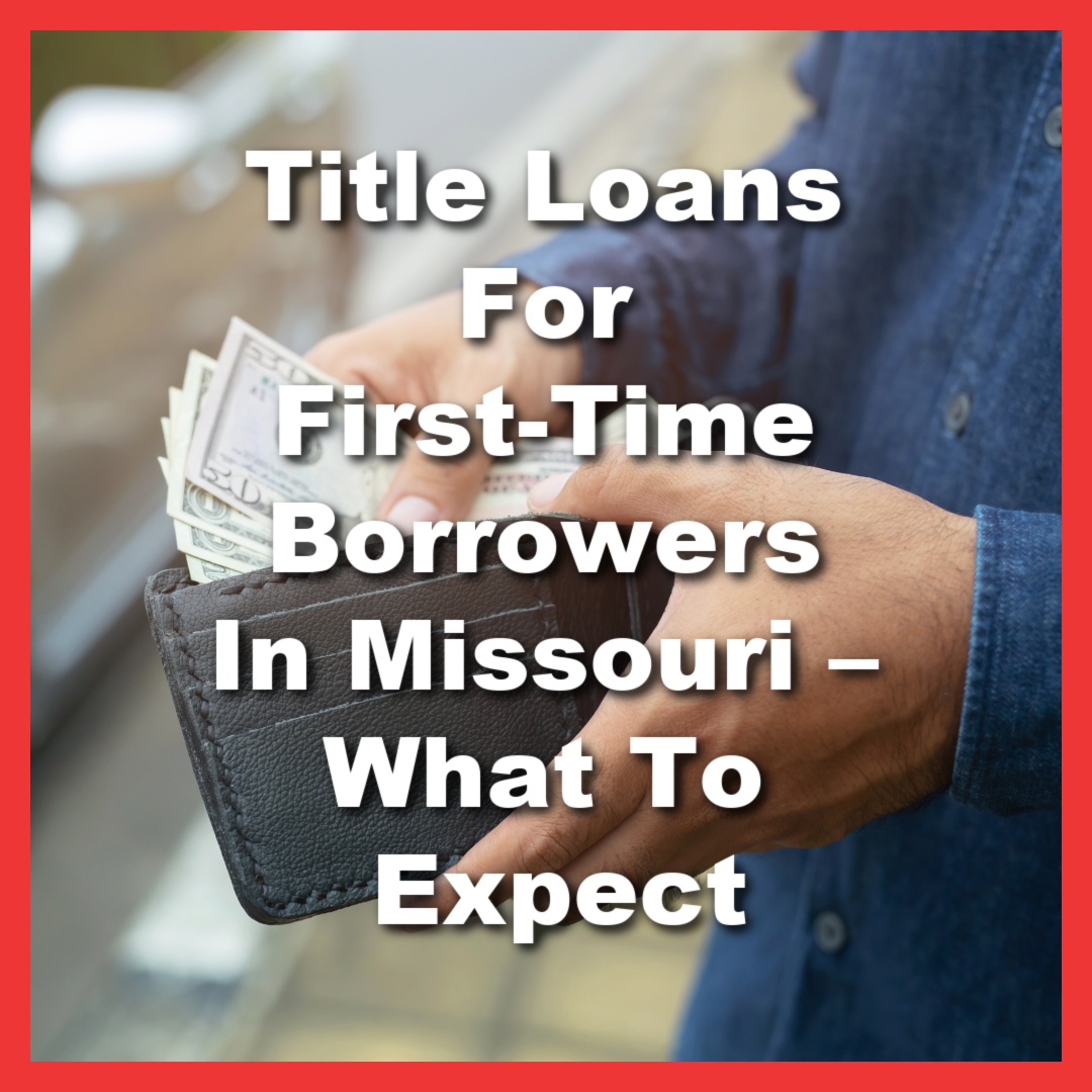 first-time borrower putting title loan cash in his wallet