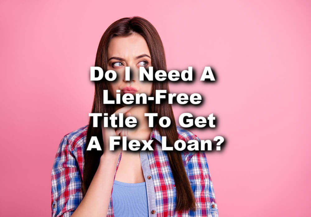 woman wondering about flex loans