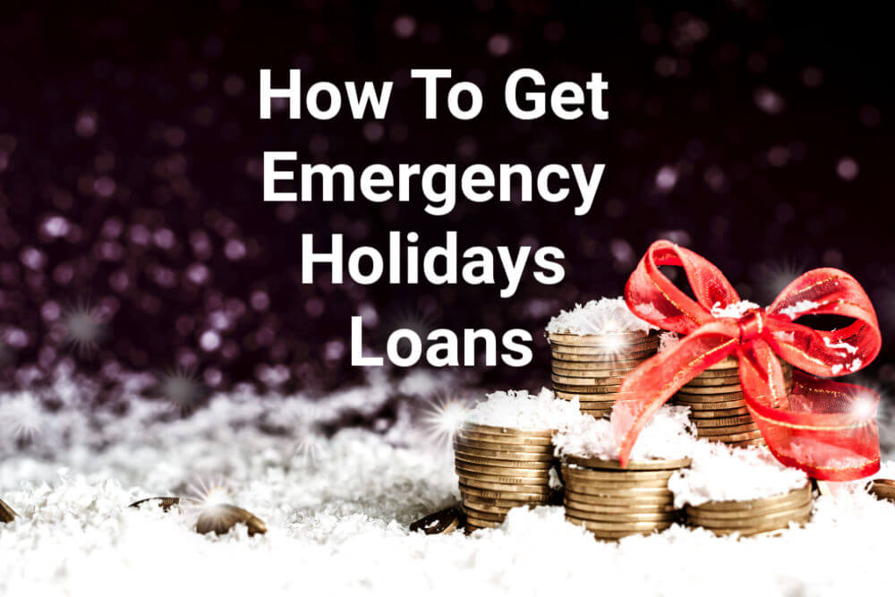 emergency holiday loan graphic