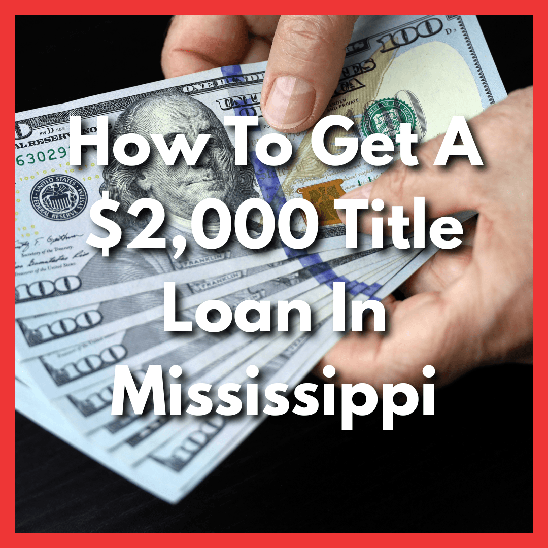 holding $2,000 from a title loan in Mississippi