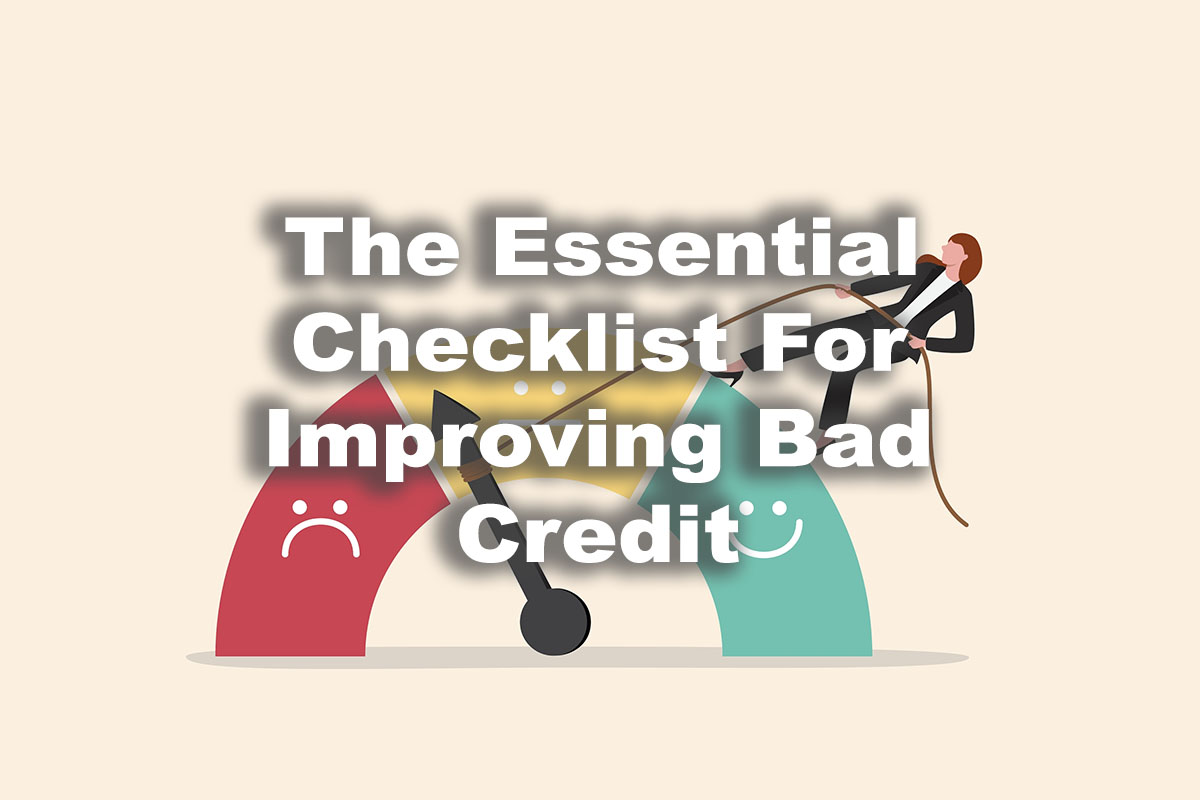 tips to improve bad credit