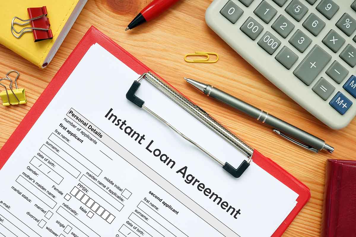 application for instant cash loan