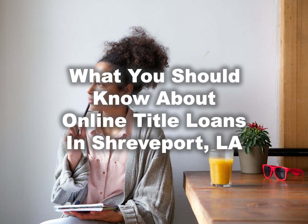 woman wondering about Shreveport, LA online title loans