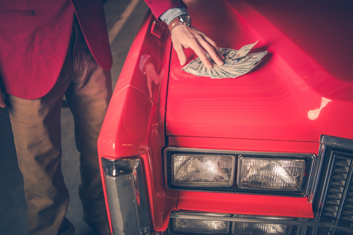 making cash from title loan using an older car
