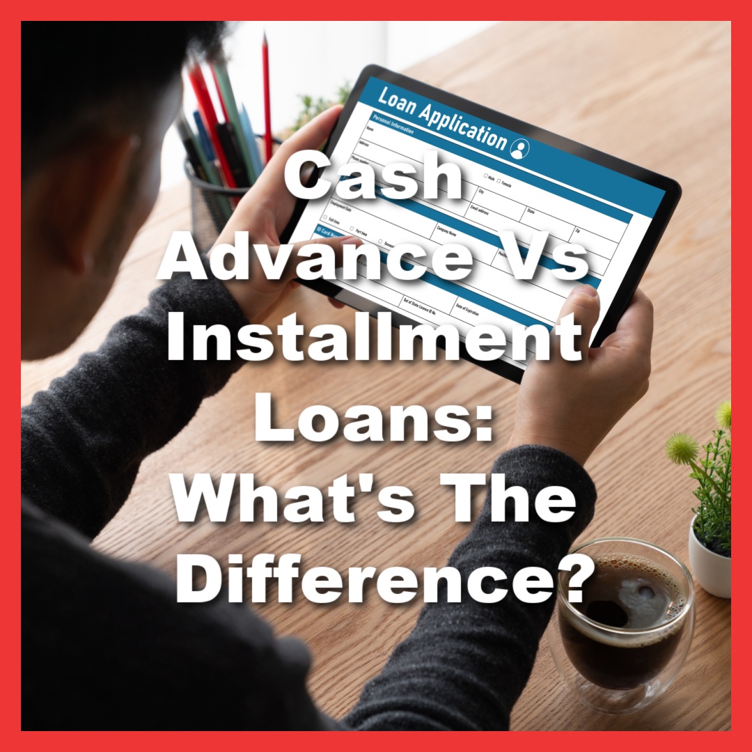 man fills out loan application for cash advance