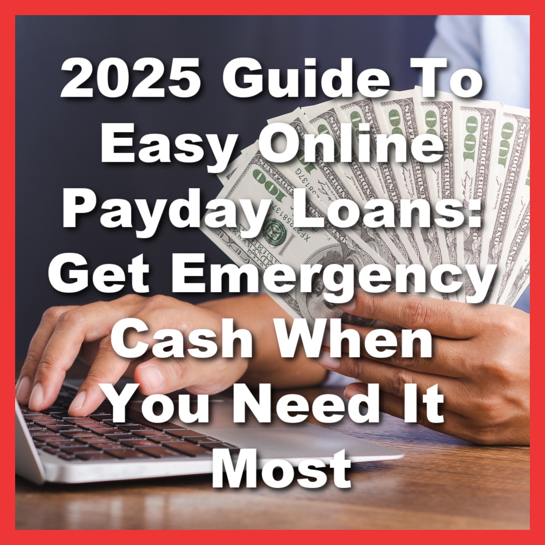 man holding cash from online payday loan