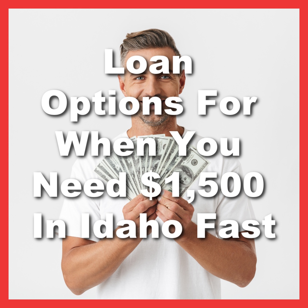 man holds $1,500 from title loan