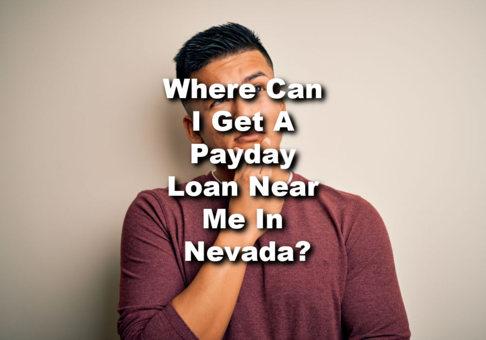 man wondering about payday loan locations in Nevada