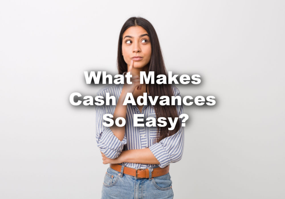 woman wondering if an online cash advance in Florida is easy