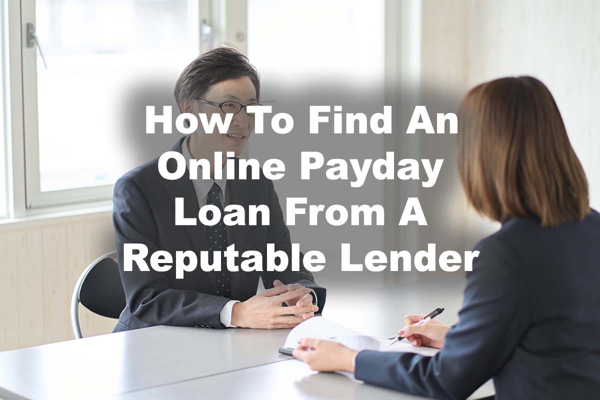 meeting with online payday loan representative