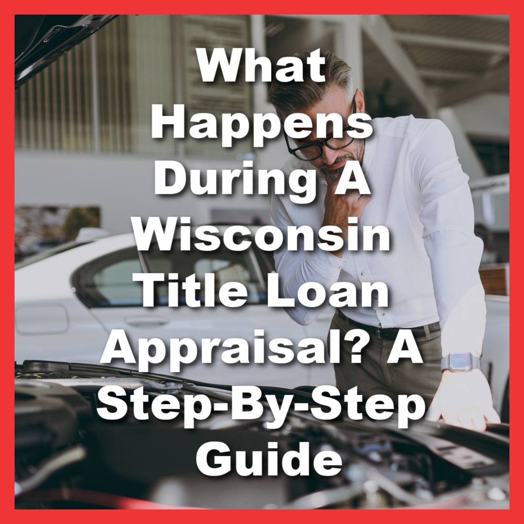 representative conducts car inspection for title loan appraisal