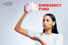 woman doesn't have enough money in emergency fund for urgent costs and is in need for title loan