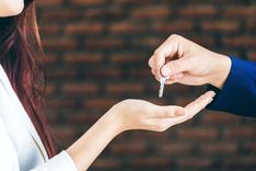 Woman received key from inspection from car title loan