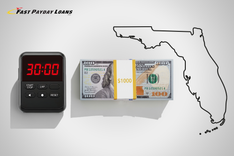 payday loan cash with a 30-minute timer
